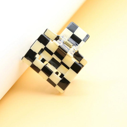Mermaid Checker Hair Claw Clips for Women No Slip Hair Jaw Clips Clamp