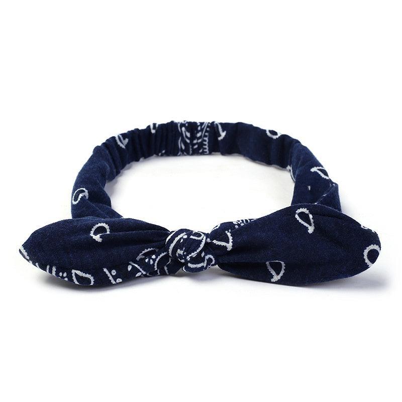 Vintage Paisley Pattern Headbands Elastic Hairbands Hair Accessories