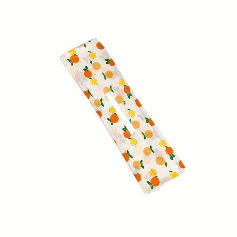 Fruit Pattern Headband Bun Maker Elastic Hair Accessories