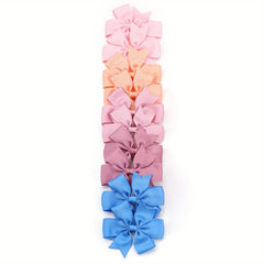 Sweet Ribbon Bows Hair Clips Hairpin Headwear All match Hair Accessories