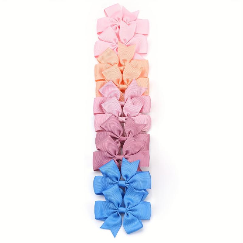Sweet Ribbon Bows Hair Clips Hairpin Headwear All match Hair Accessories