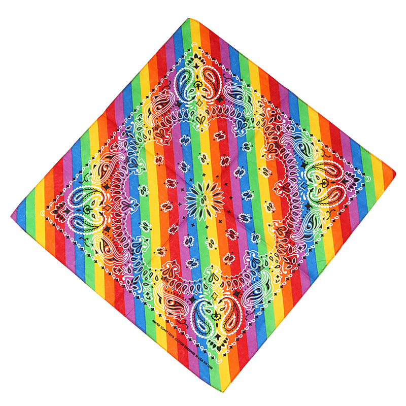 Rainbow Headscarf Pride Month Colorful Headband LGBT