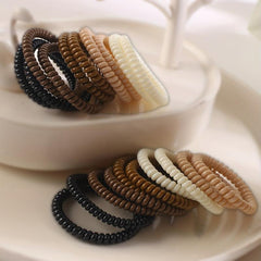 Spiral Hair Ring Hair Rope No Hurt To Hair Head Rope Girls