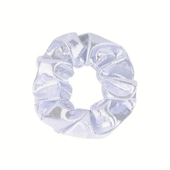 6pcs Large Satin Glitter Scrunchie Hair Ties