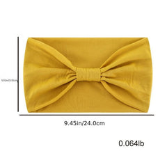 Solid Wide Headband Turban Hair Accessory