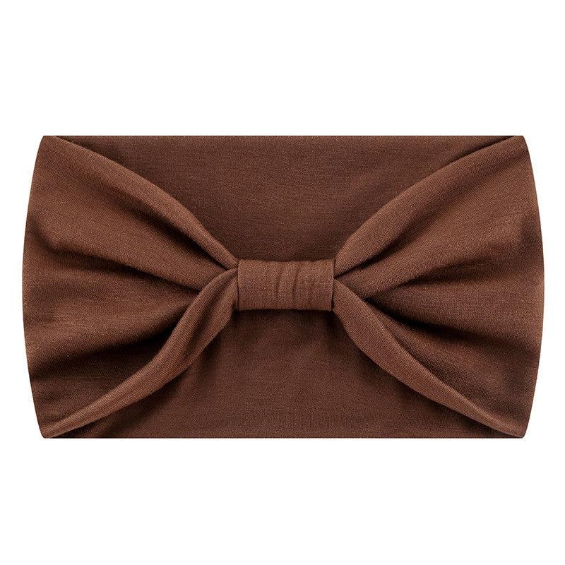 Solid Wide Headband Turban Hair Accessory