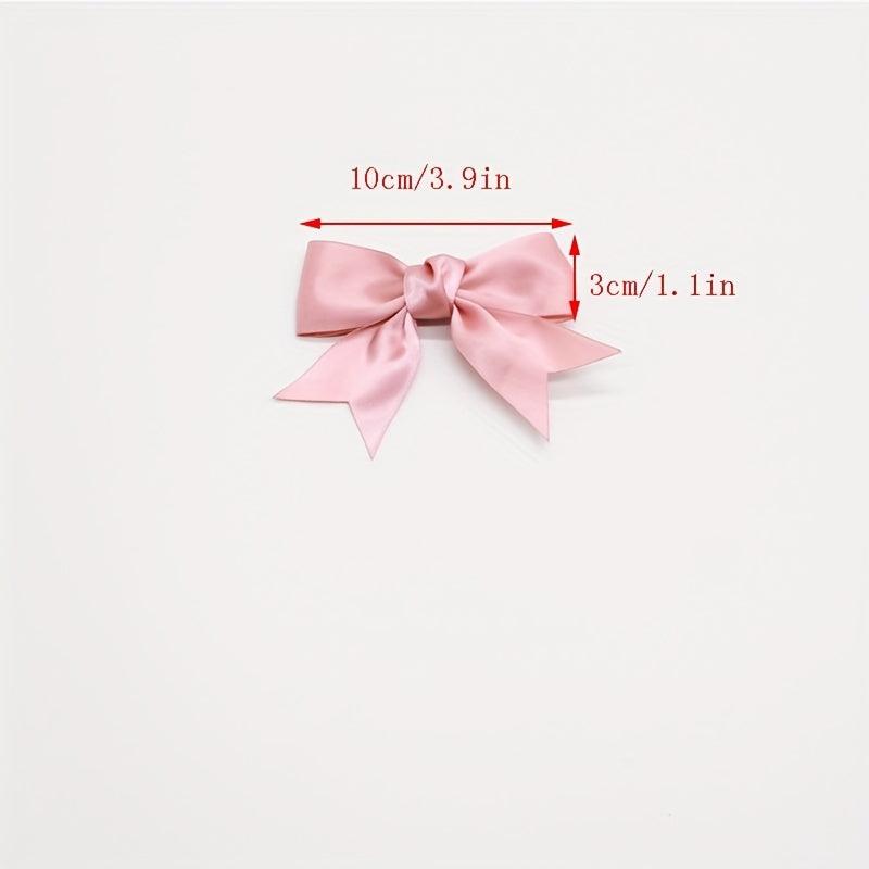 Bowknot Hair Clip Y2k Summer Hair Accessory