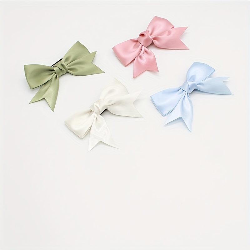 Bowknot Hair Clip Y2k Summer Hair Accessory
