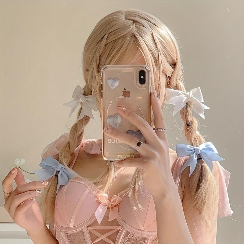 Bowknot Hair Clip Y2k Summer Hair Accessory