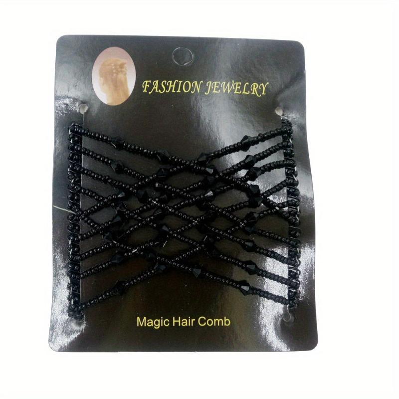 Retro Style Beaded Hair Comb Hairpin for Women