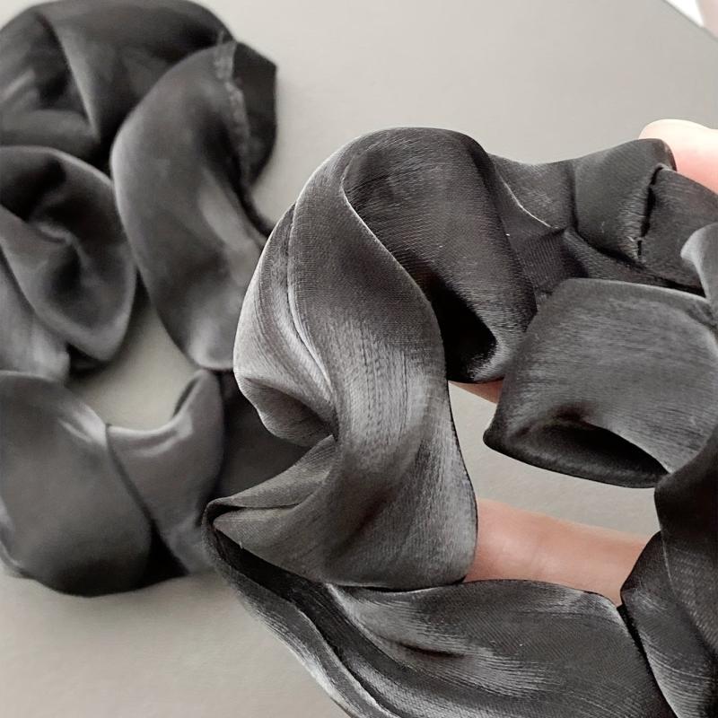 Organza Scrunchies Hair Rope Ponytail Holder