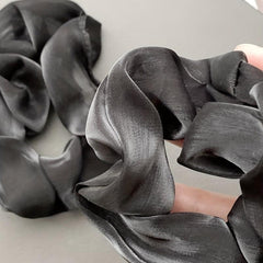 Organza Scrunchies Hair Rope Ponytail Holder