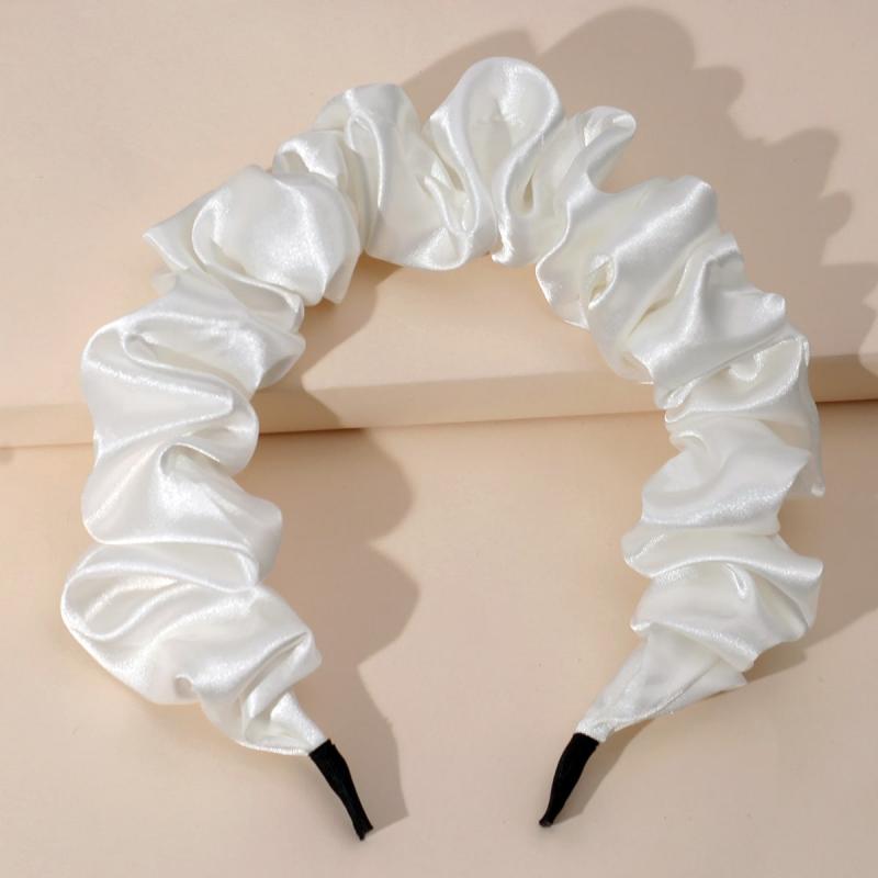 Satin Scrunchie Headbands Hair Rope Hair Accessories For Women Girls