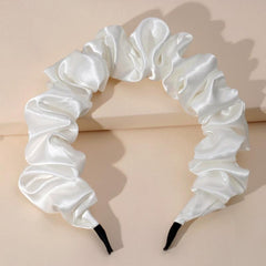 Satin Scrunchie Headbands Hair Rope Hair Accessories For Women Girls