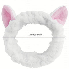 Cat Ears Headband Soft Hair Band Elastic Headdress Plush Hair Accessories