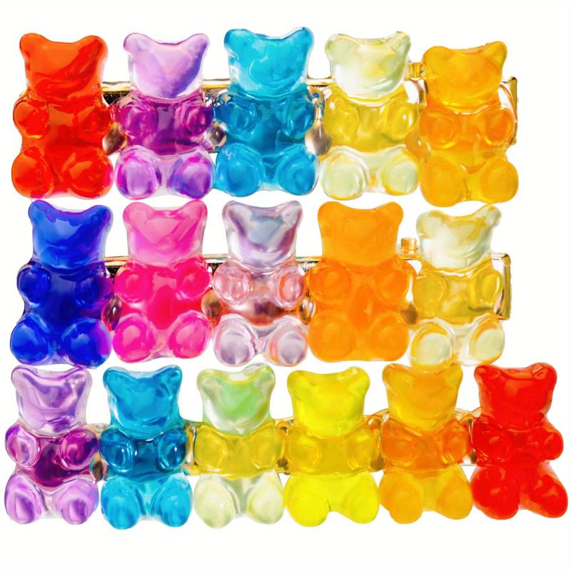 3pcs Little Bear Duck Billed Hair Clip Set Sweet Girls Hair Accessories