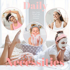 Velvet Cat Ears Headband Spa Makeup Hair Band