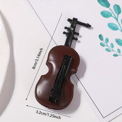 Violin Model Hair Clip for Women