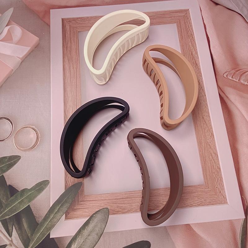 Frosted Hair Claw Clip Non Slip Strong Hold Hair Jaw Clip for Thick Hair