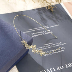 Champagne Crystal Bridal Headpiece Sparkly Greek Goddess Crown