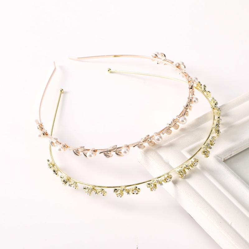 Champagne Crystal Bridal Headpiece Sparkly Greek Goddess Crown