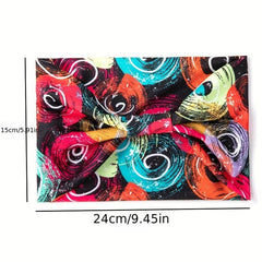 Bohemian Personality Graffiti Headband Elastic Wide Brimmed Hair Accessories