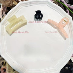 62pcs Hair Accessories Set Solid Hair Ties Nonslip Ponytail Holder