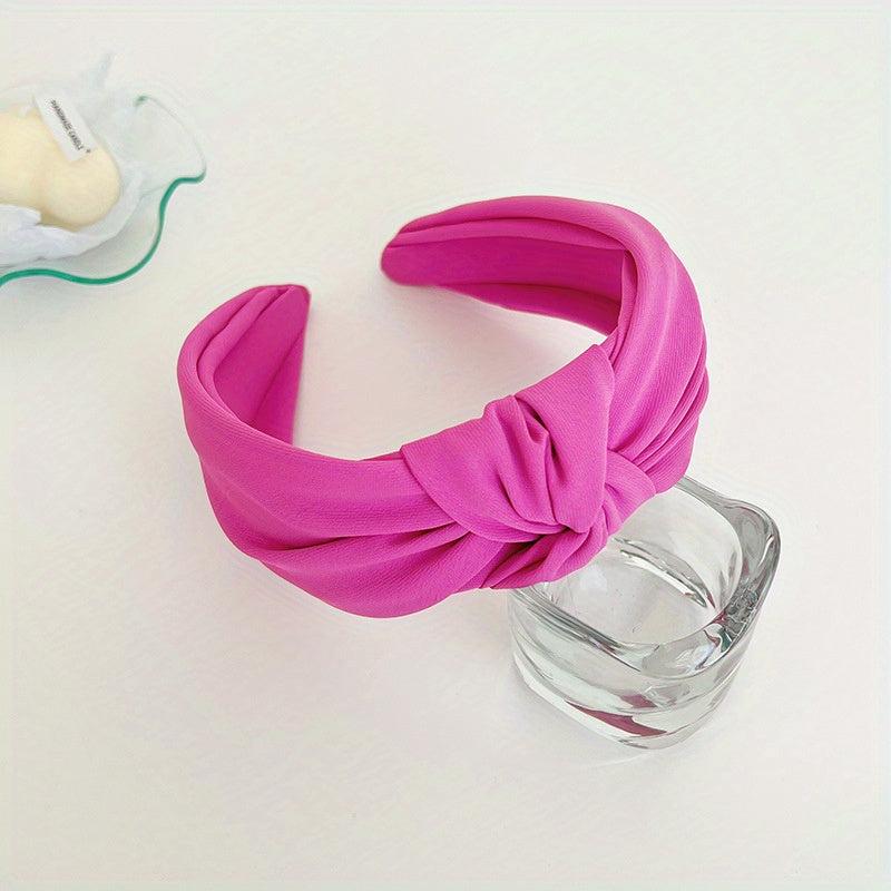 Solid Hair Band Wide Head Hoop Women Hair Accessories