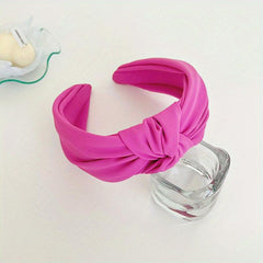 Solid Hair Band Wide Head Hoop Women Hair Accessories