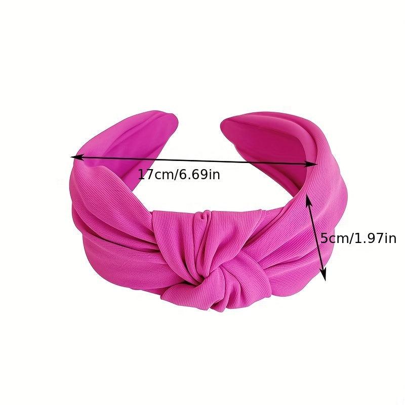 Solid Hair Band Wide Head Hoop Women Hair Accessories