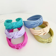 Solid Hair Band Wide Head Hoop Women Hair Accessories