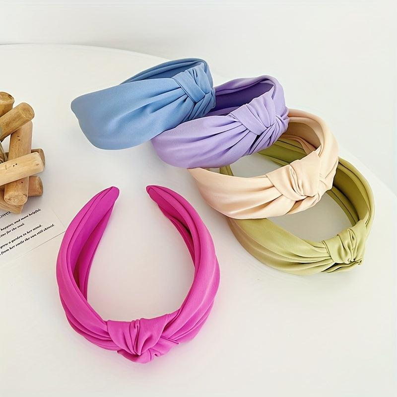 Solid Hair Band Wide Head Hoop Women Hair Accessories