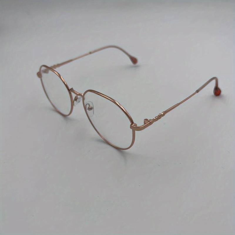 Round Anti Light Glasses For Women Men Students