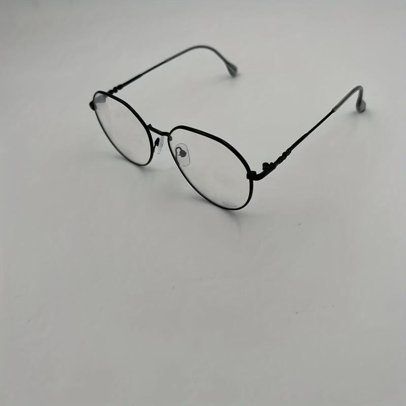 Round Anti Light Glasses For Women Men Students