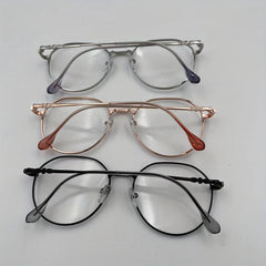 Round Anti Light Glasses For Women Men Students