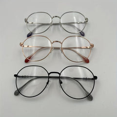 Round Anti Light Glasses For Women Men Students