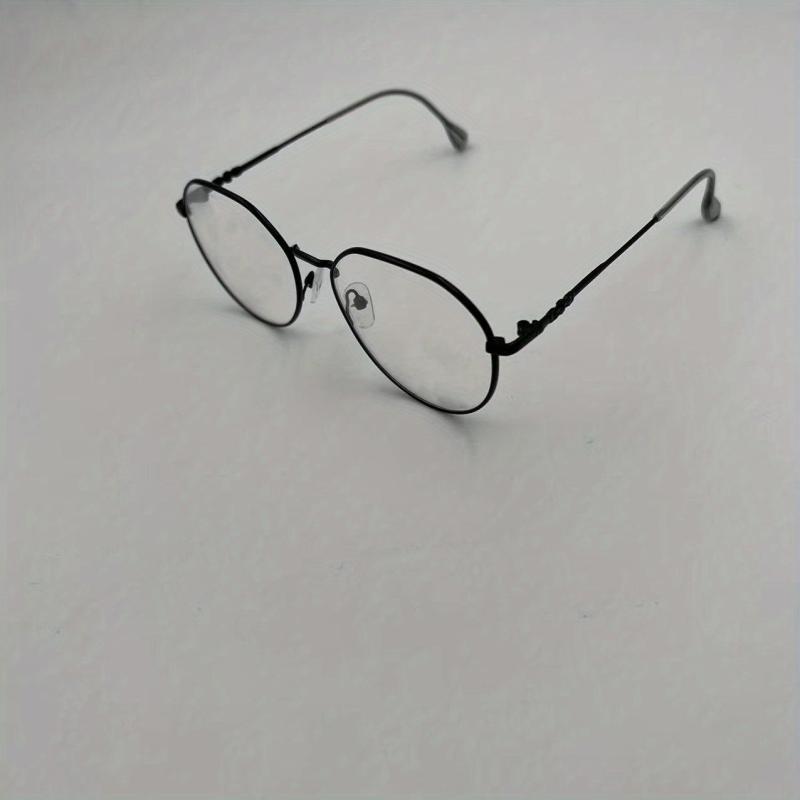 Round Anti Light Glasses For Women Men Students
