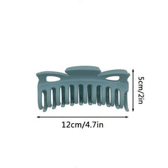 2pcs Acrylic Jaw Clamp Hair Claw Accessory For Updos French Twists