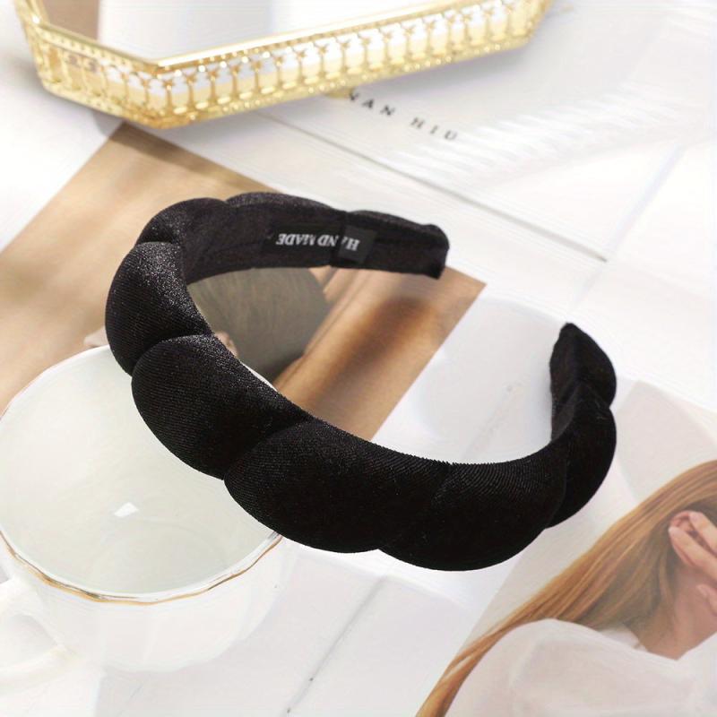 Velvet Braid Hair Hoop Scrunchie Ponytail Women Hair Accessories