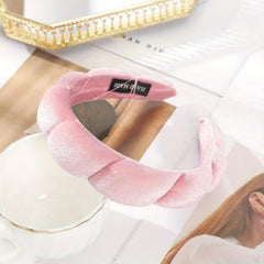 Velvet Braid Hair Hoop Scrunchie Ponytail Women Hair Accessories