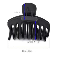 Large Hair Claw Clips Non Slip Ponytail Barrette Strong Hold Jumbo Claw Clips