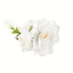 Large Flower Hair Comb Insert Comb Non-slip Hair Accessory