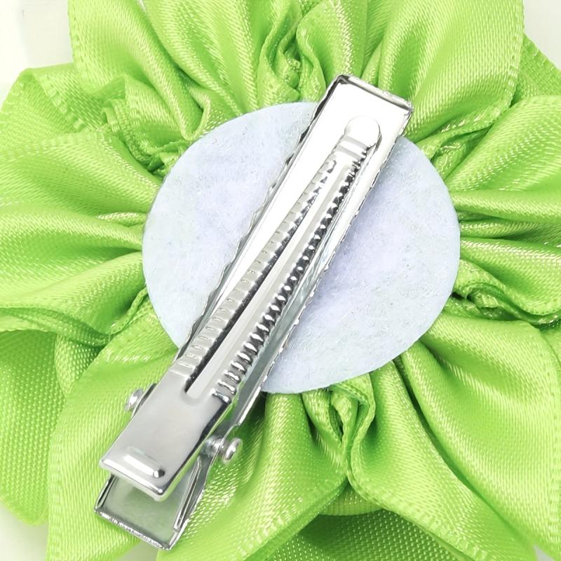 2pcs Daisy Hair Clips for Baby Girls - Flower Duck Billed Clips for Toddler