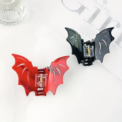 Halloween Bat Wing Shark Claw Hair Claw Women G
