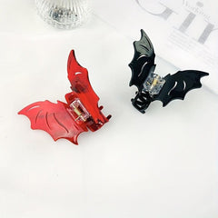 Halloween Bat Wing Shark Claw Hair Claw Women G