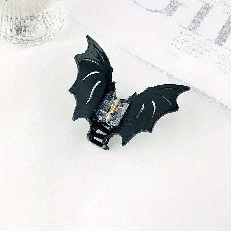 Halloween Bat Wing Shark Claw Hair Claw Women G