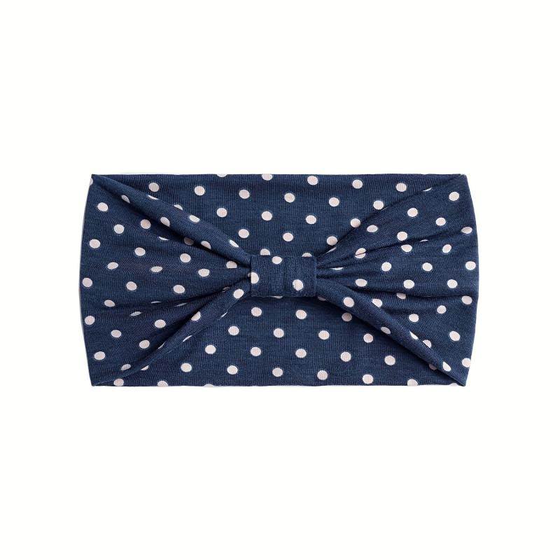 Polka Dot Wide Brim Headband Elastic Hairband Bundle