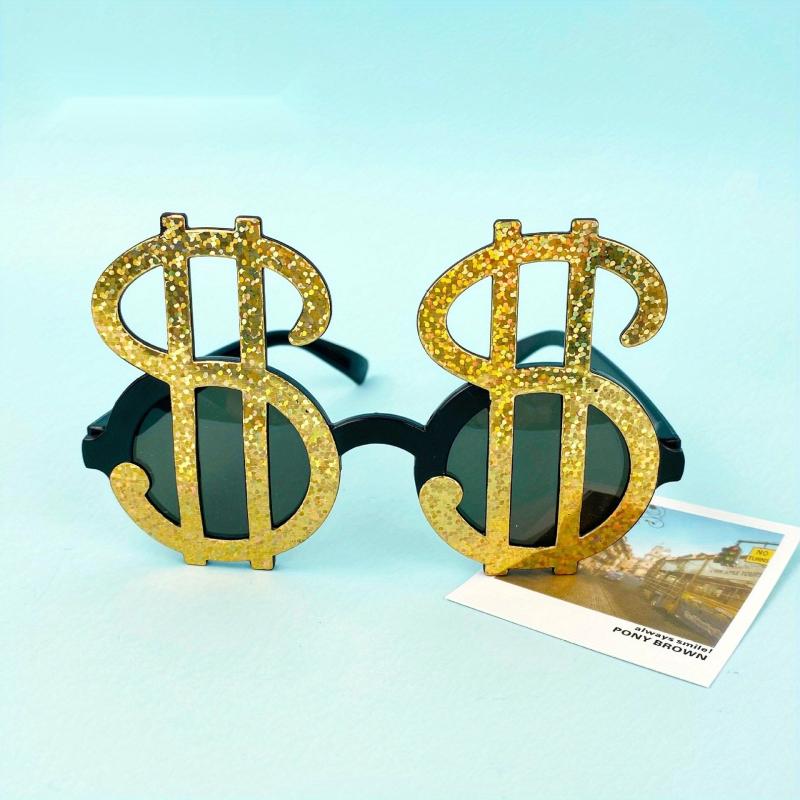 Dollar Symbol Shape Glasses for Party Photo Props Decoration