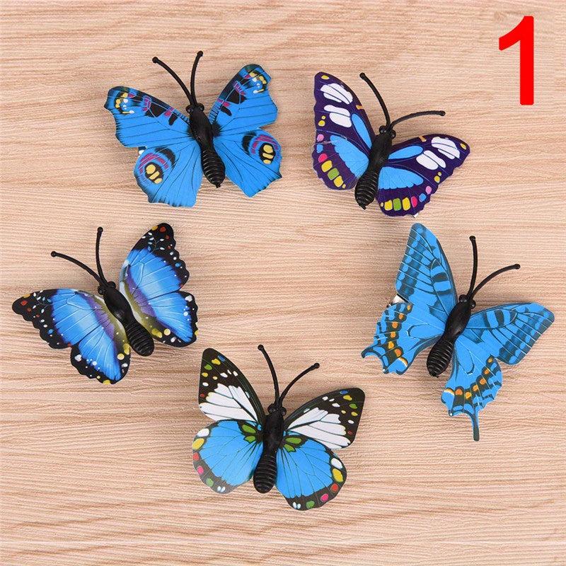 5PCS Colorful Butterfly Hair Clip Accessory Bride Women Beach Hairpins