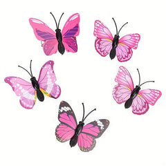 5PCS Colorful Butterfly Hair Clip Accessory Bride Women Beach Hairpins